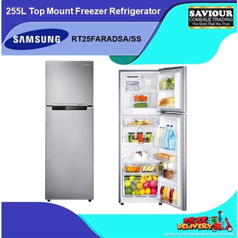 Samsung Rt Faradsa Ss L Top Mount Freezer Refrigerator Ticks