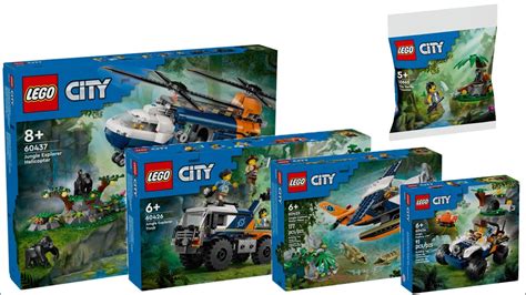 All Lego City Jungle Explorer Sets Summer Compilation Collection