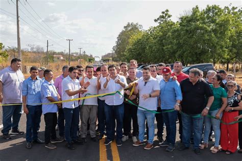 Rafael Fonteles Inaugura Obras E Anuncia Investimento Hist Rico Em