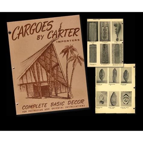 CARGOES by CARTER INVENTORY CATALOG