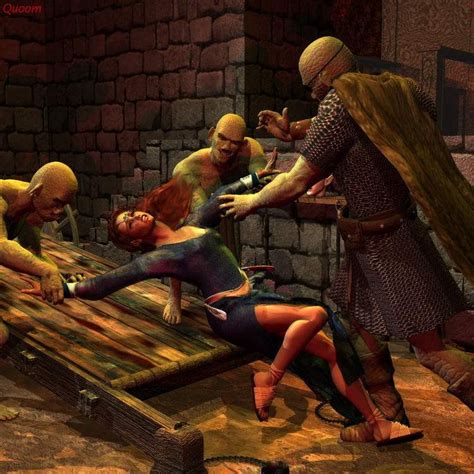 Beautiful Woman In Horrible Pain Stretched On The Bondage Rack Porn Pictures XXX Photos Sex