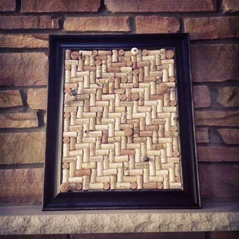 Wine Cork Board Using A Picture Frame Wine Cork Board Wine Cork