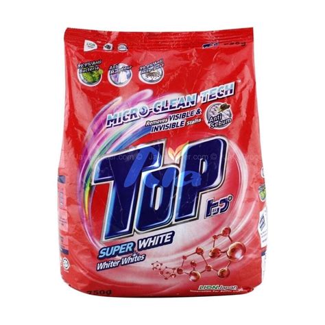 Serbuk Sabun Pencuci Baju Jenama Top Powder Detergent G Shopee