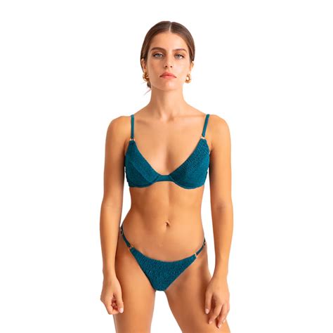 Movom Fauna Underwire String Bikini M Petrol Mavisi Hipicon