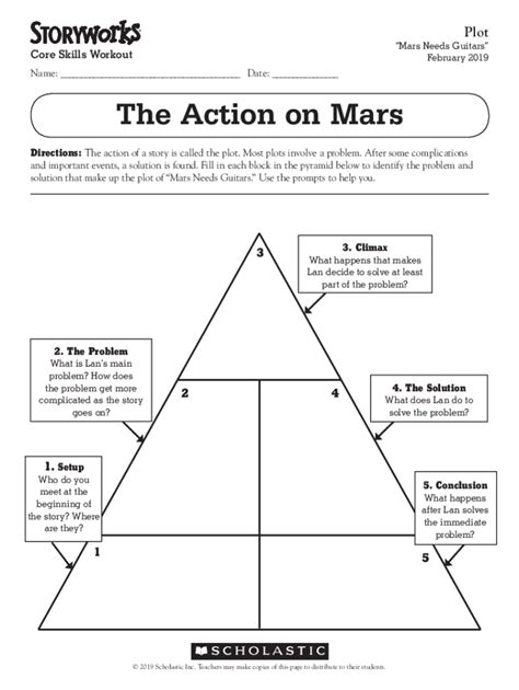 Fillable Online 20 STORYWORKS 020119 CS Fiction Plot VE Storyworks