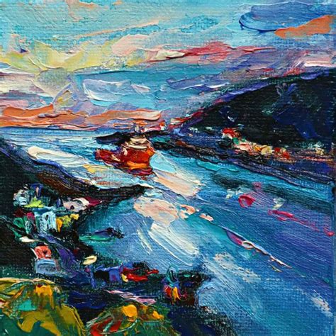 Heading Home Sold Irene Duma Landscape Painter