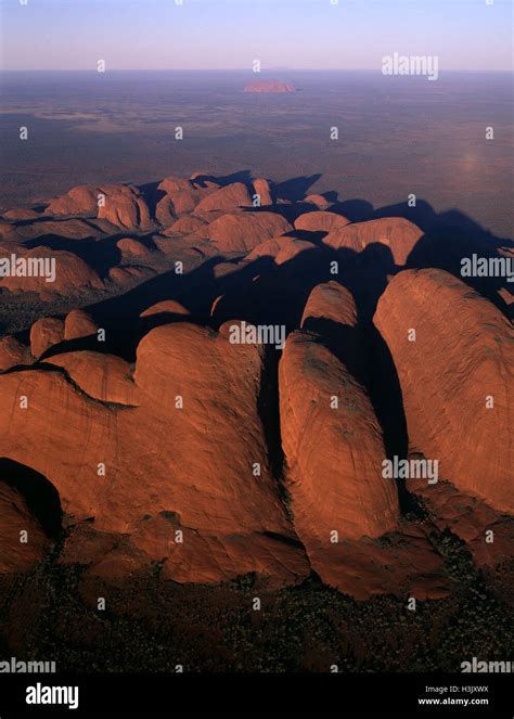 Aerial photograph of Kata Tjuta Stock Photo - Alamy