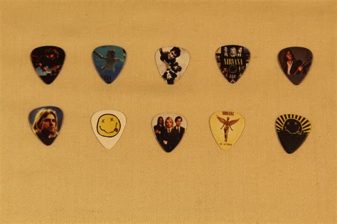 Nirvana Guitar Picks 10 designs Collection – Baadok