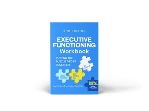 Executive Functioning Workbook 2nd Edition Downloadable Version Kandm Learning