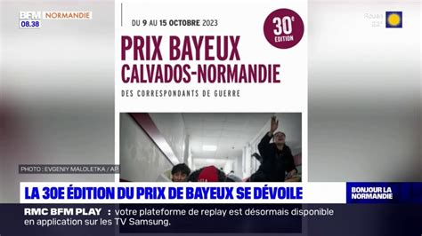 Calvados la 30e édition du prix Bayeux se dévoile