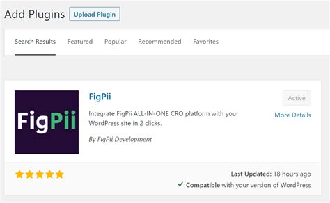 Wordpress - FigPii Support