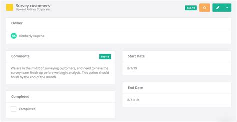 Executive Dashboard Template Clearpoint Strategy