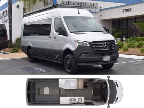 New 2024 Airstream Class B RV Interstate 24X E1 AWD (Floor Plan) - RVJunket