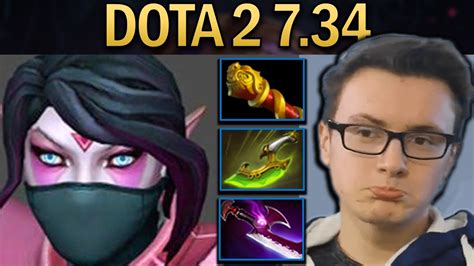 Templar Assassin Dota 2 7 34 Gameplay Miracle With MKB Silveredge