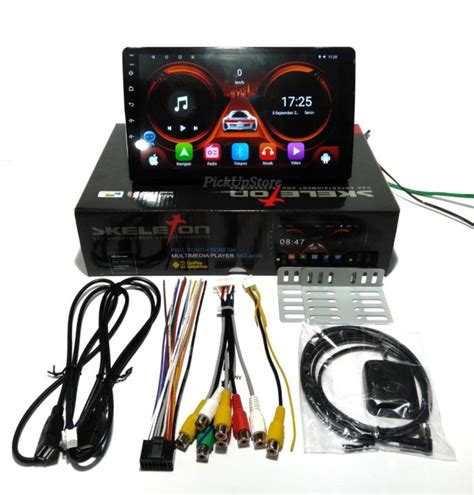 Head Unit Android 9 Inch Skeleton 8189 Voice Command Ram 2 16GB