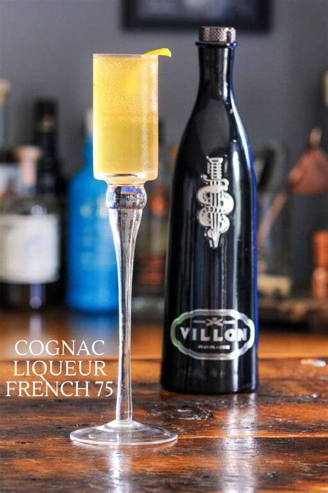 Villon Cognac Liqueur French Cocktail Gastronom Cocktails