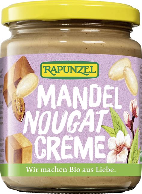 Rapunzel Bio Mandel Nougat Creme G Piccantino Onlineshop Deutschland