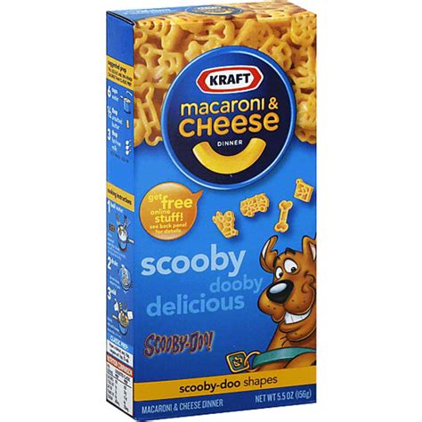 Kraft Macaroni & Cheese Dinner, Scooby-Doo Shapes | Hot Food and ...