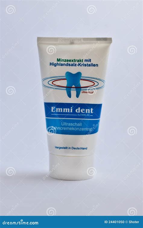 Emmi dent editorial image. Image of tooth, tube, mouth - 24401050