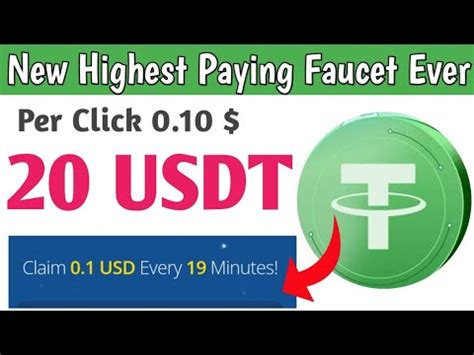 0 10 Per Click Highest Paying Usd Faucet Get Unlimited Claims