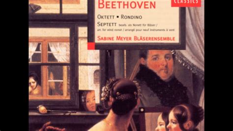 Beethoven Octet In E Flat Major Op Ii Andante Sabine Meyer