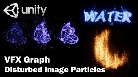 Unity Vfx Graphdisturbed Image Particles Youtube