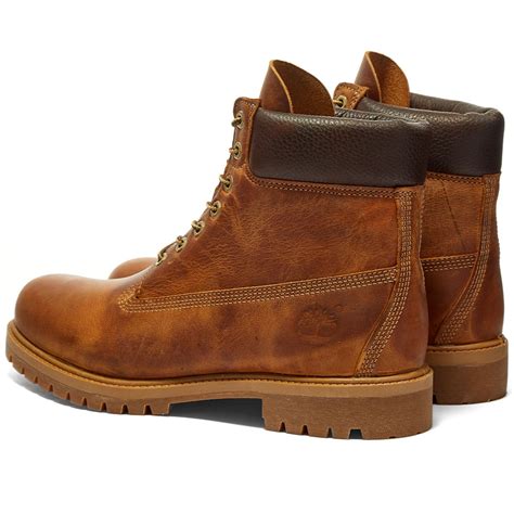 Timberland Heritage 6 Premium Boot Medium Brown Nubuck End Au