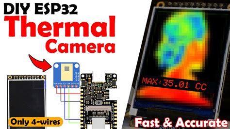 Amg Thermal Camera Using Esp Tft Display Thermal Imaging