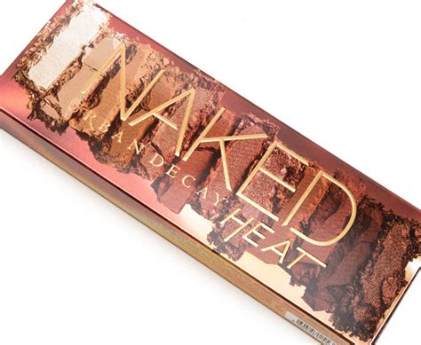 Urban Decay Naked Heat Eyeshadow Palette Review Photos Swatches