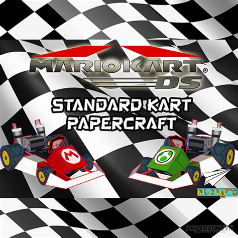 Game Super Mario Mario Kart Ds Standard Kart Paperzone Vn