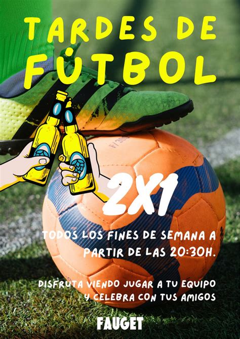 P Gina Plantillas De Futbol Gratis Y Personalizables Canva