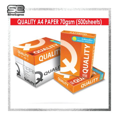 Quality A4 Paper 70gsm Lazada