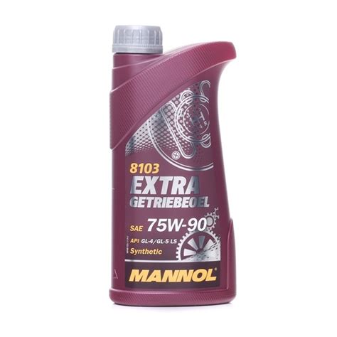 MANNOL EXTRA GETRIEBEOEL SAE 75W90 1L MN8103-1 - AUTO CCV