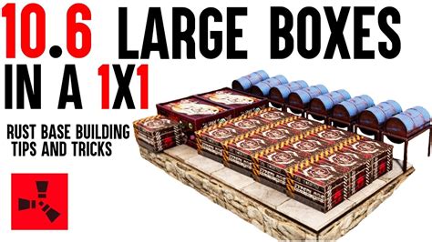 Rust Base Building The Boxes In A X Max Efficiency Loot Room