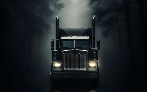 Premium Ai Image Big Truck Background
