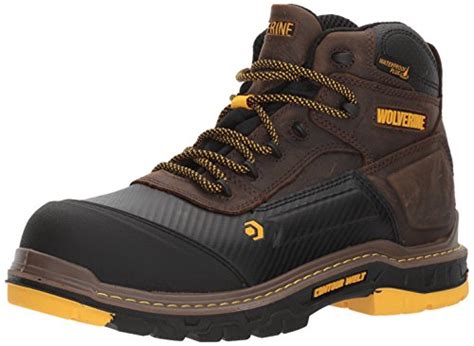 Wolverine Men's Overpass 6" Composite Toe Waterproof Insulated Work