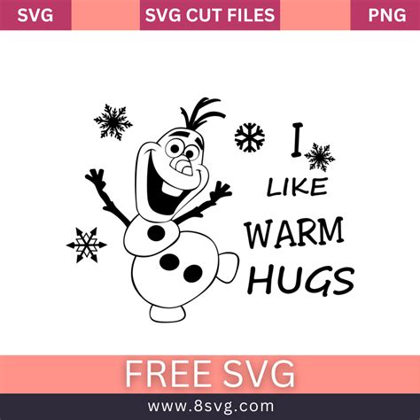 Olaf Outline Svg Free Cut File For Cricut Rnosa Ltd 8svg