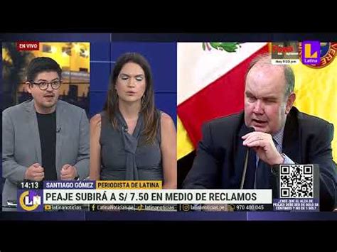 Video Rafael L Pez Aliaga En Diciembre Sobre Contrato De Peajes Para