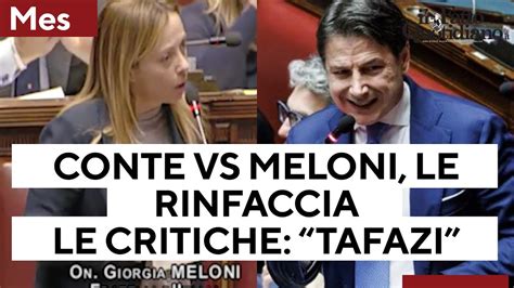 Conte attacca Meloni Oggi si è data del Tafazzi da sola E le