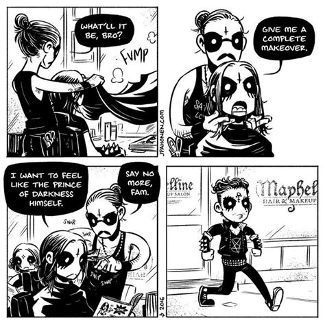 53 Adorable Black Metal Comics Thatll Satisfy Your Dark Side Comics