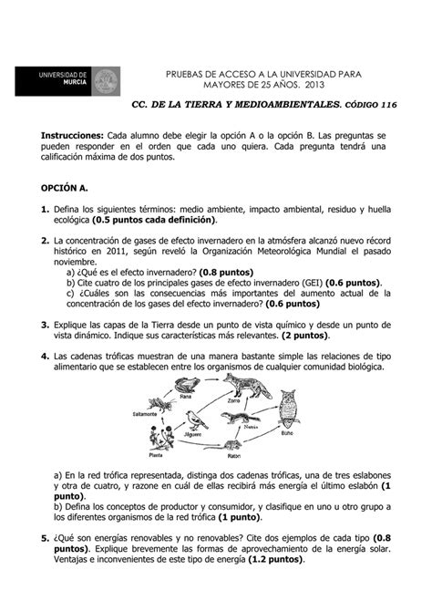 Cc De La Tierra Y Medioambientales