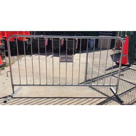 Steel Bike Rack Pedestrian Barricades Warning Lites Of Southern