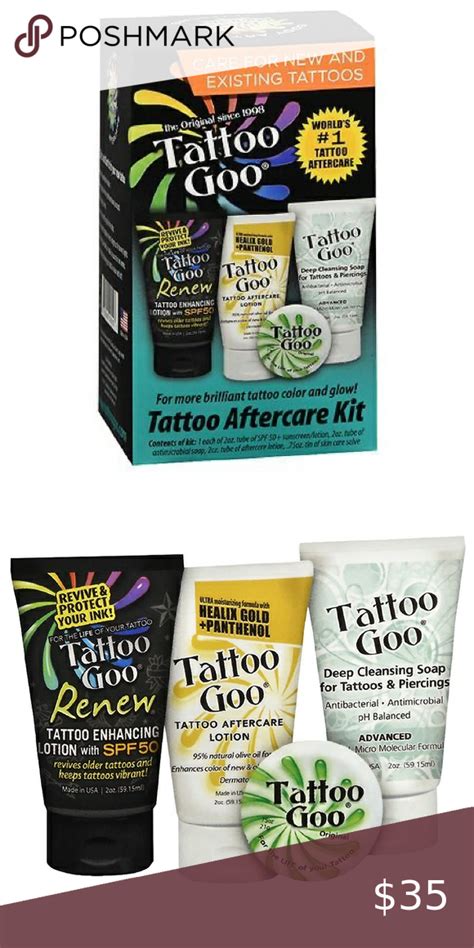 Sold Tattoo Goo Tattoo Aftercare Kit New In Tattoo Goo Tattoo