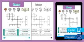 Antonym Crossword Puzzle For 2nd Grade Twinkl USA Twinkl