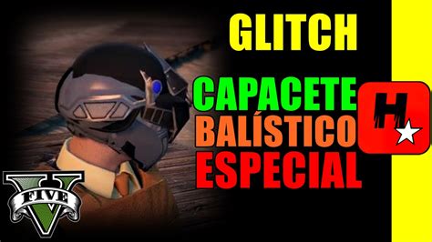 GTA V GLITCH COMO BUGAR O CAPACETE BALÍSTICO O CAPACETE