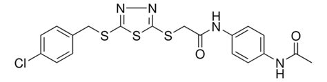 N Acetylamino Phenyl Chlorobenzyl Sulfanyl