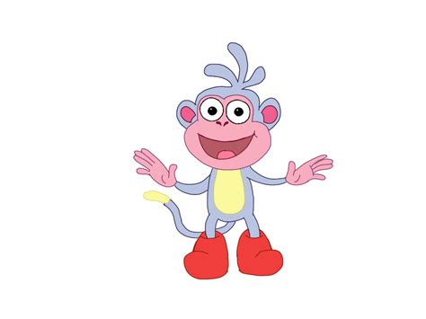 Boots The Monkey from Dora The Explorer (PNG) by THORTHESKUNK911 on DeviantArt