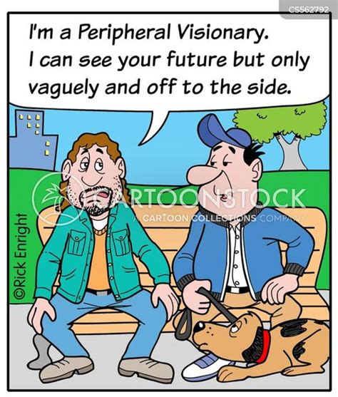 Peripheral Vision Cartoons And Comics Funny Pictures From Cartoonstock