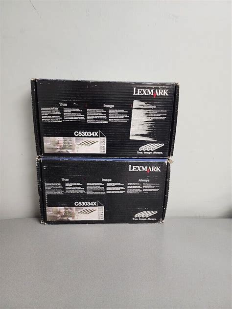 Lexmark Laser Photodeveloper C53034X Photoconductor Unit Lot Of 2 EBay