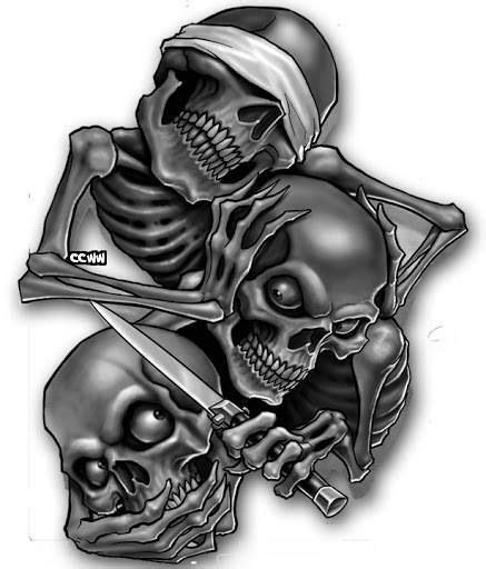 Skulls Evil Skull Tattoo Evil Tattoos Skull Tattoo Design Tattoo